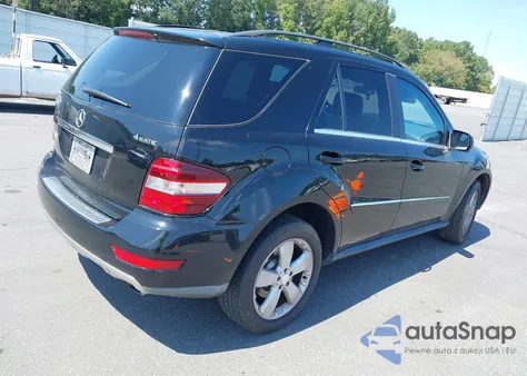 2010 Mercedes-Benz Ml 350 4Matic z USA, uszkodzony, nr VIN 4JGBB8GBXAA580745